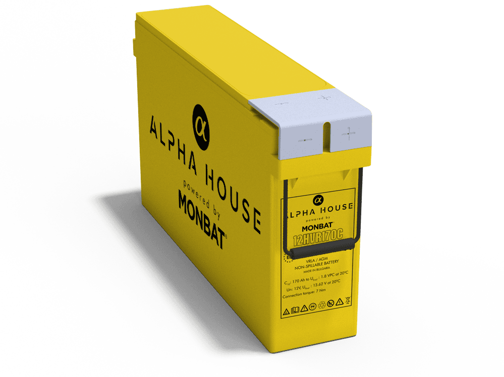 12HVR170C Alpha House powered by MONBAT