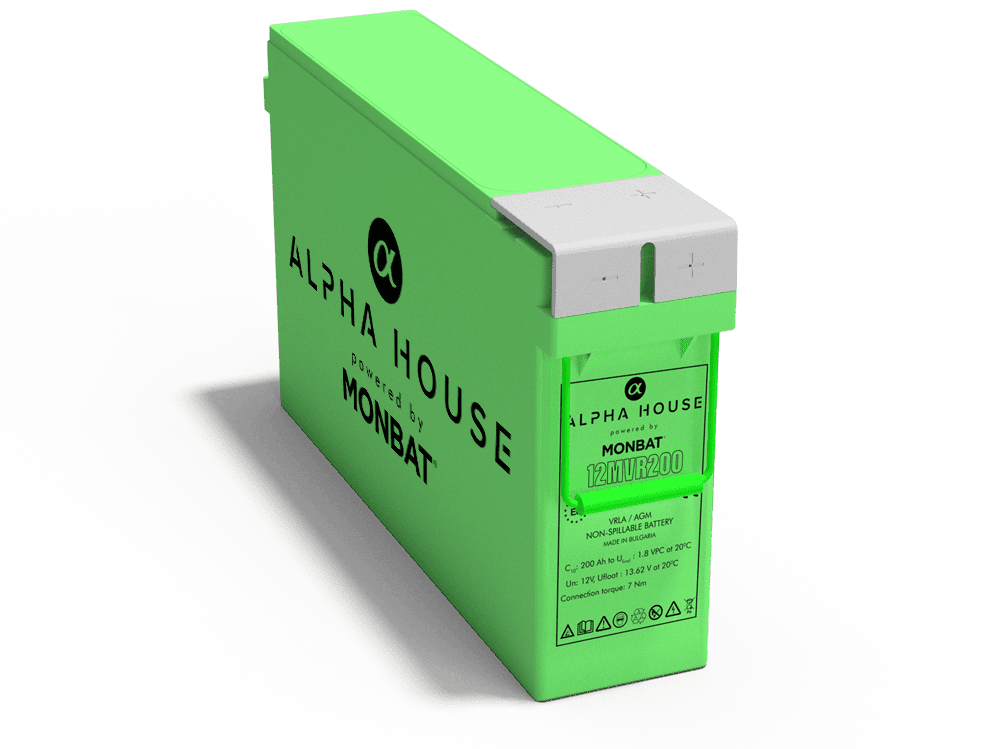 12MVR200 Alpha House powered by MONBAT