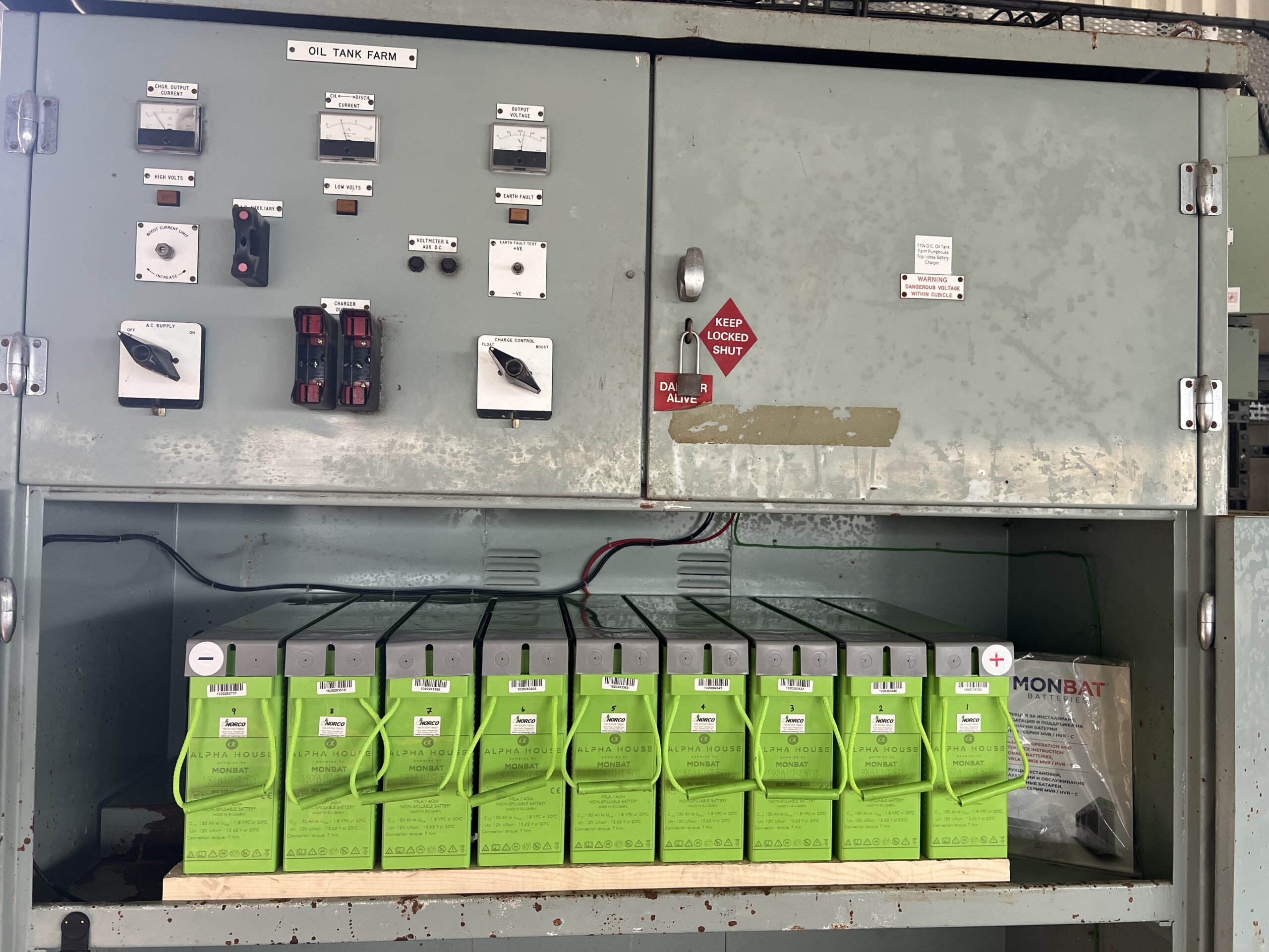 Norco Energy with MONBAT 12MVR130L batteries